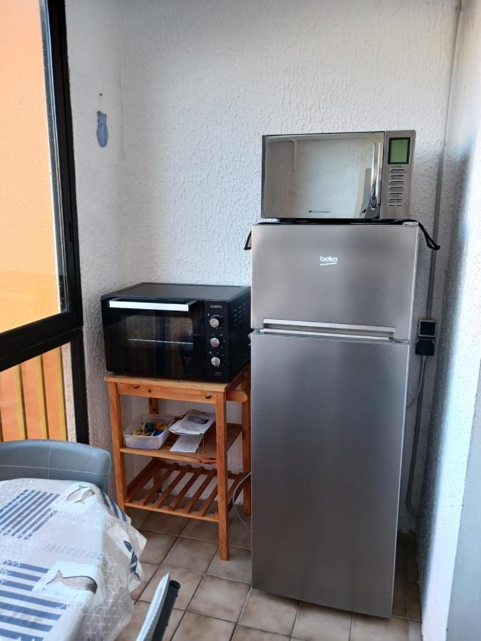 Appartement Vue Mer, Acces Direct Plage, Parking Privatif Ле-Баркарес Екстер'єр фото